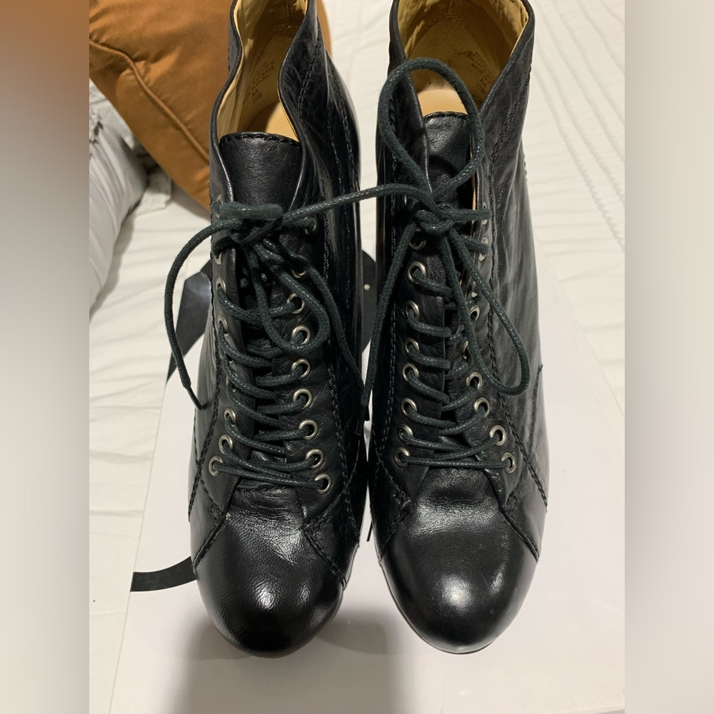 Nine West Black Platform Bootie
